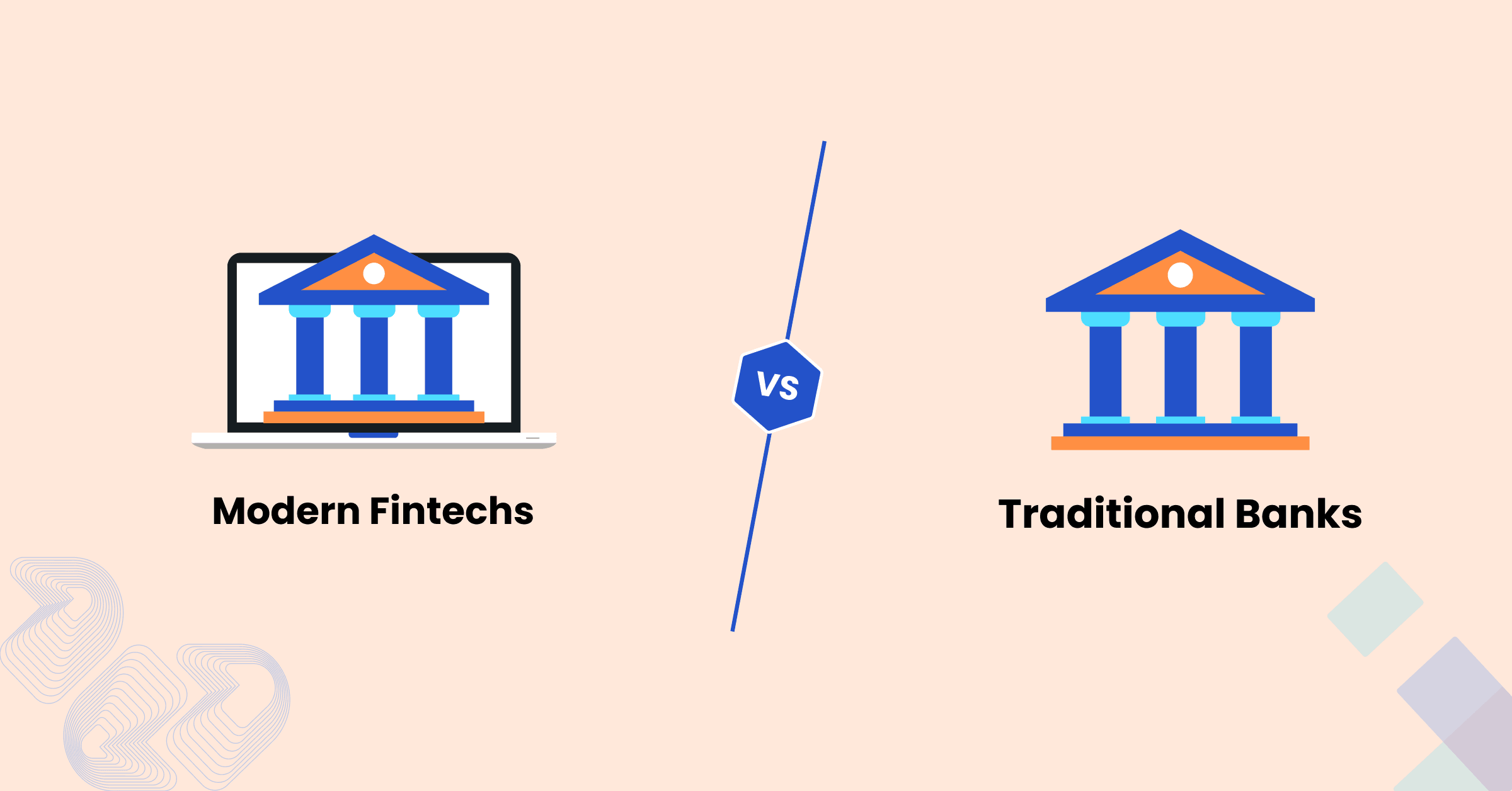 Traditional Banks vs. Modern Fintechs payment orchestration process